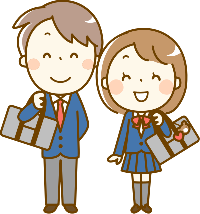 Uniformed Students (#2) clipart