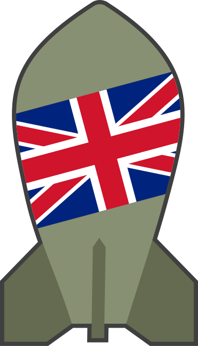 United Kingdom Bomb clipart