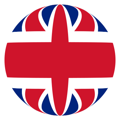 United Kingdom Flag Sphere clipart