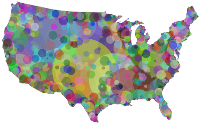 United States Geometric clipart