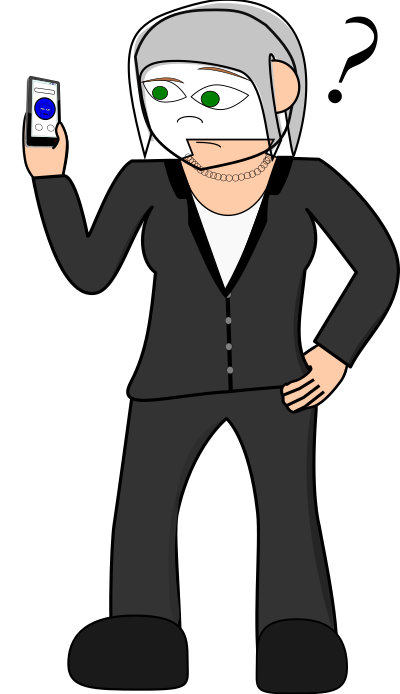 Unknown Number clipart