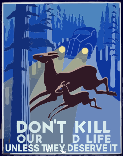 Unless They Deserve It clipart