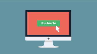 Unsubscribe Monitor clipart