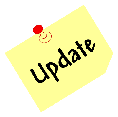Update Note clipart