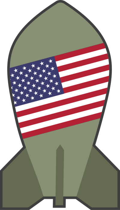 U.S. American Bomb clipart
