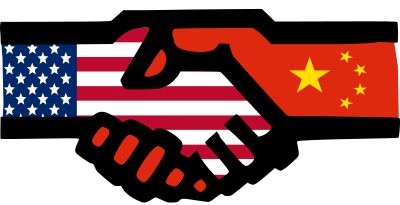 US - China Relations clipart