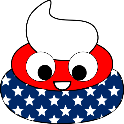 US crap clipart