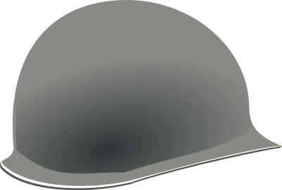 US helmet (second world war) clipart