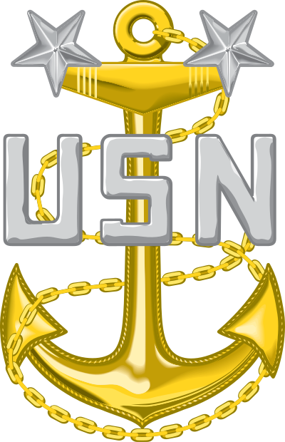 U.S. Navy Master Chief Petty Officer Collar/Cap Insignia clipart