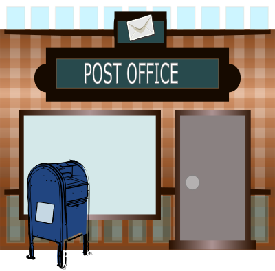 U.S. Post Office clipart