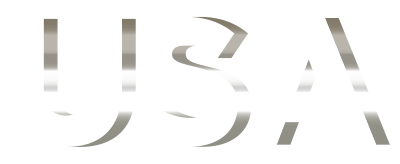 USA Flag Typography Shiny Pearl No Background clipart