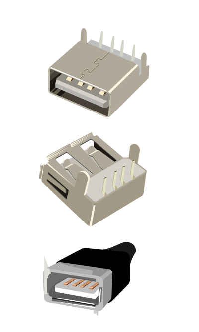 USB AF 2.0 by Rones clipart