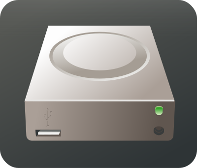 Usb external disk clipart
