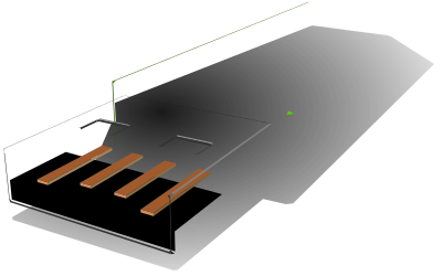 USB flash clipart