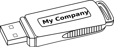USB Flash Drive clipart