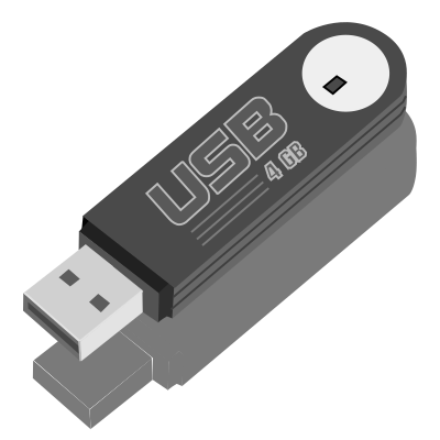 USB Flash Drive clipart