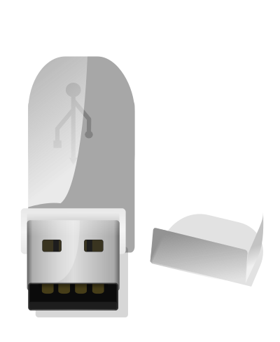USB flash drive clipart