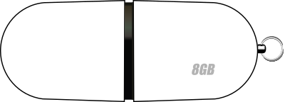 Usb key clipart