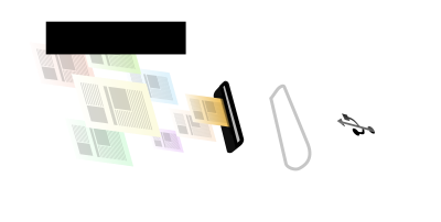 USB stick clipart