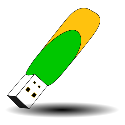 Usbfloppy mount clipart