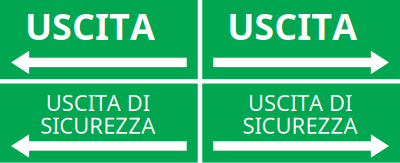 Uscita di Sicurezza clipart