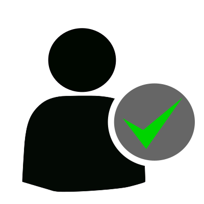 User approve clipart