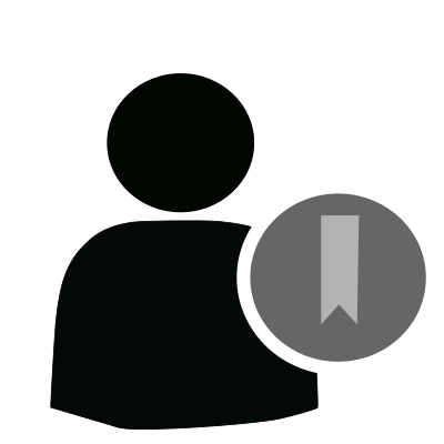 User bookmark clipart