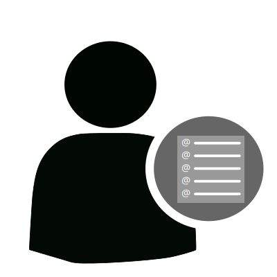 User mailing list clipart