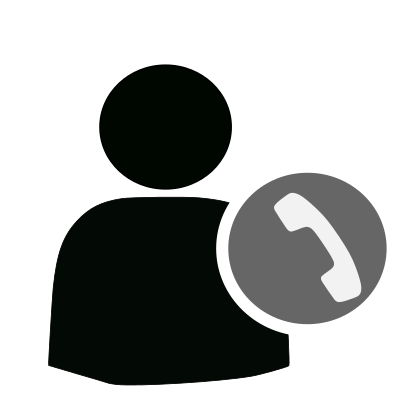 User phone clipart