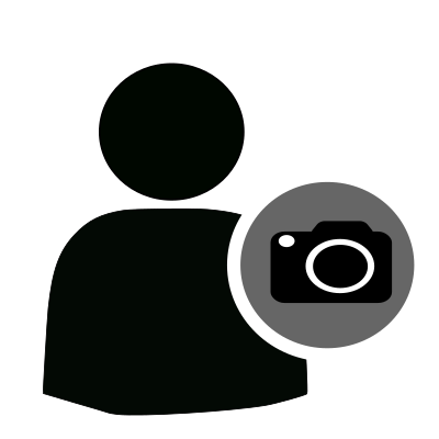 User photo camera clipart