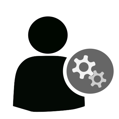 User proces clipart