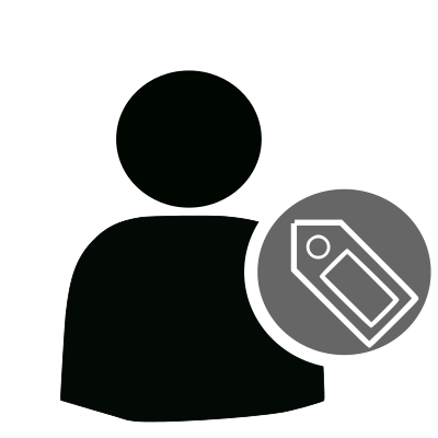 User tag clipart