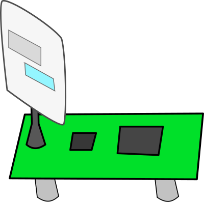 UWB Transceiver clipart