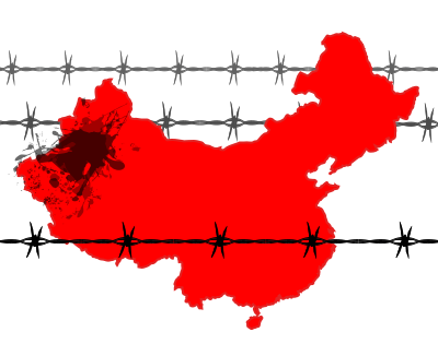 Uyghur Prison Camps in China clipart