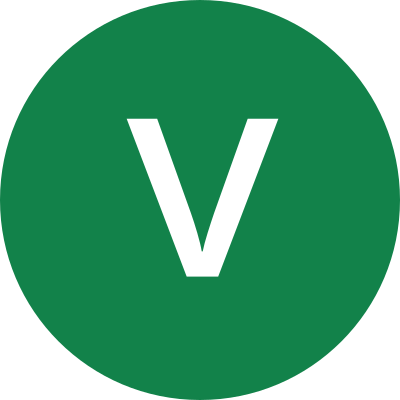 V symbol lowercase in green circle clipart