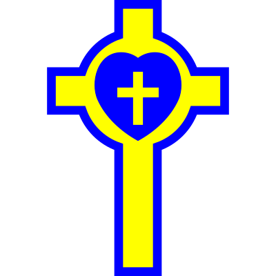 VA-006 Lutheran Cross clipart