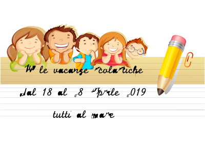 VACANZE SCOLASTICHE clipart