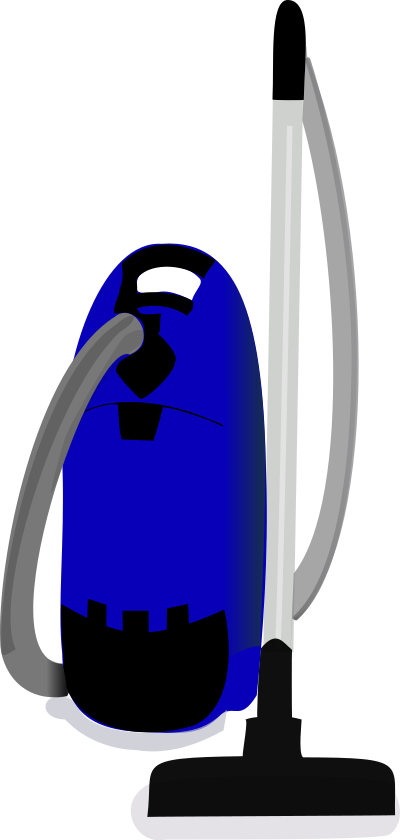 Vacuum cleaner upright clipart