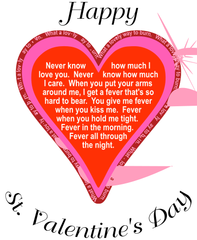 Valentine Fever clipart