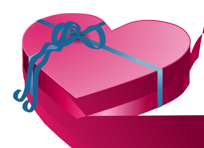 Valentines Day - Gift Box clipart