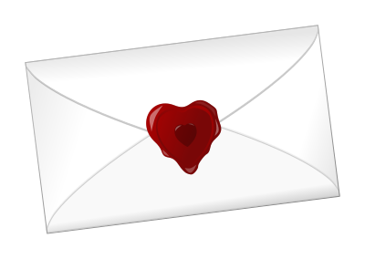 Valentines Day - Love Letter 2 clipart