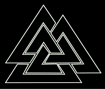 Valknut Neon Green clipart