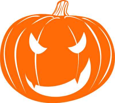 Vampire Jack-o'-lantern clipart