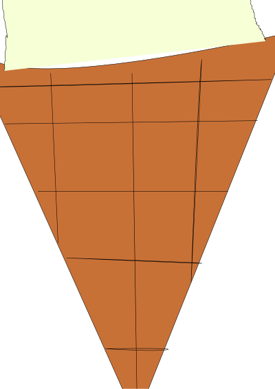 Vanilla ice cream clipart