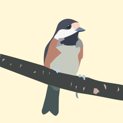 Varied tit 01 remix clipart