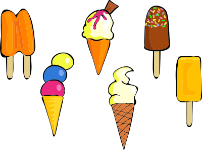 Variety Of Ice Cream clipart