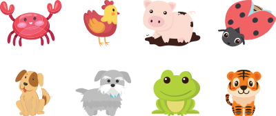 Various Animals clipart