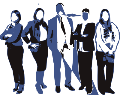 Various Business People clipart