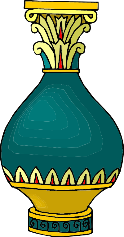 Vase 14 clipart