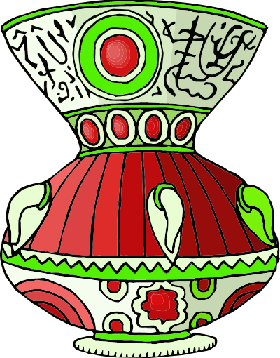 Vase 17 clipart